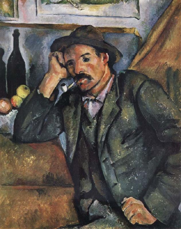 Paul Cezanne The Smoker China oil painting art